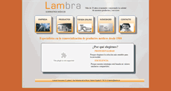 Desktop Screenshot of lambra.es