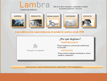 Tablet Screenshot of lambra.es